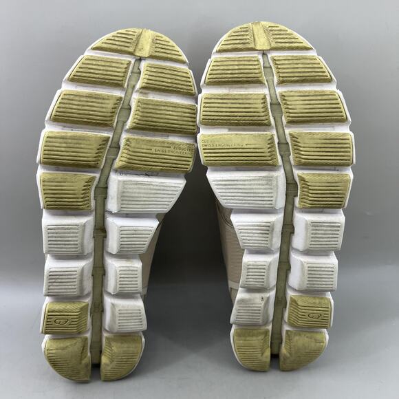 On Running Cloud 5 Shoes Women Size 9.5 Beige Pink Comfort Lightweight Sneakers - Picture 7 of 9